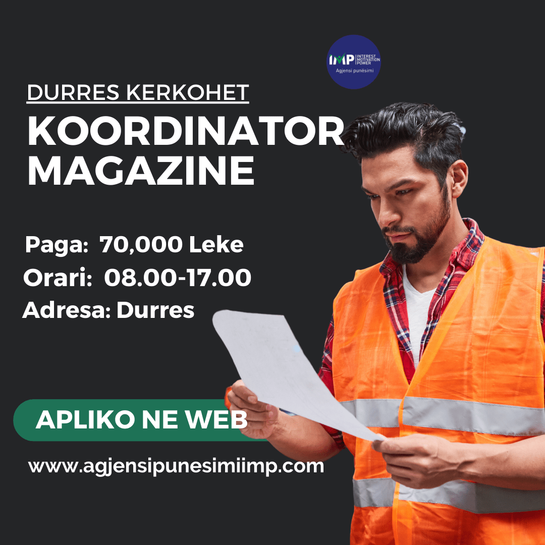 Durres, Kerkohet Koordinator Magazine, Paga 70 000 Leke