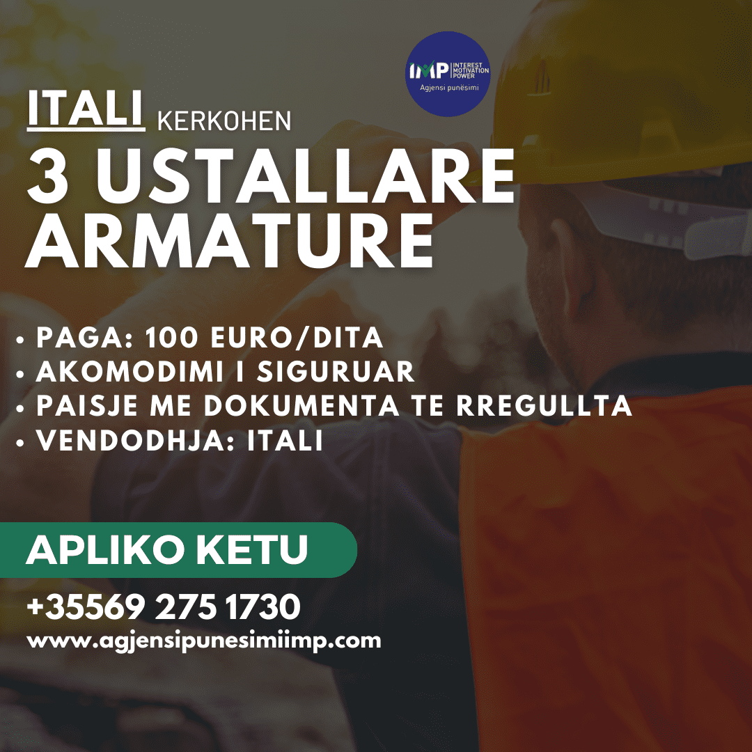 Itali, Kerkohen 3 Ustallare Armature, Paga 100 Euro/dita, Akomodimi I Perfshire