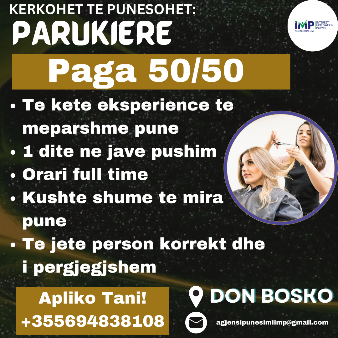 KERKOHET TE PUNESOHET PARUKIERE