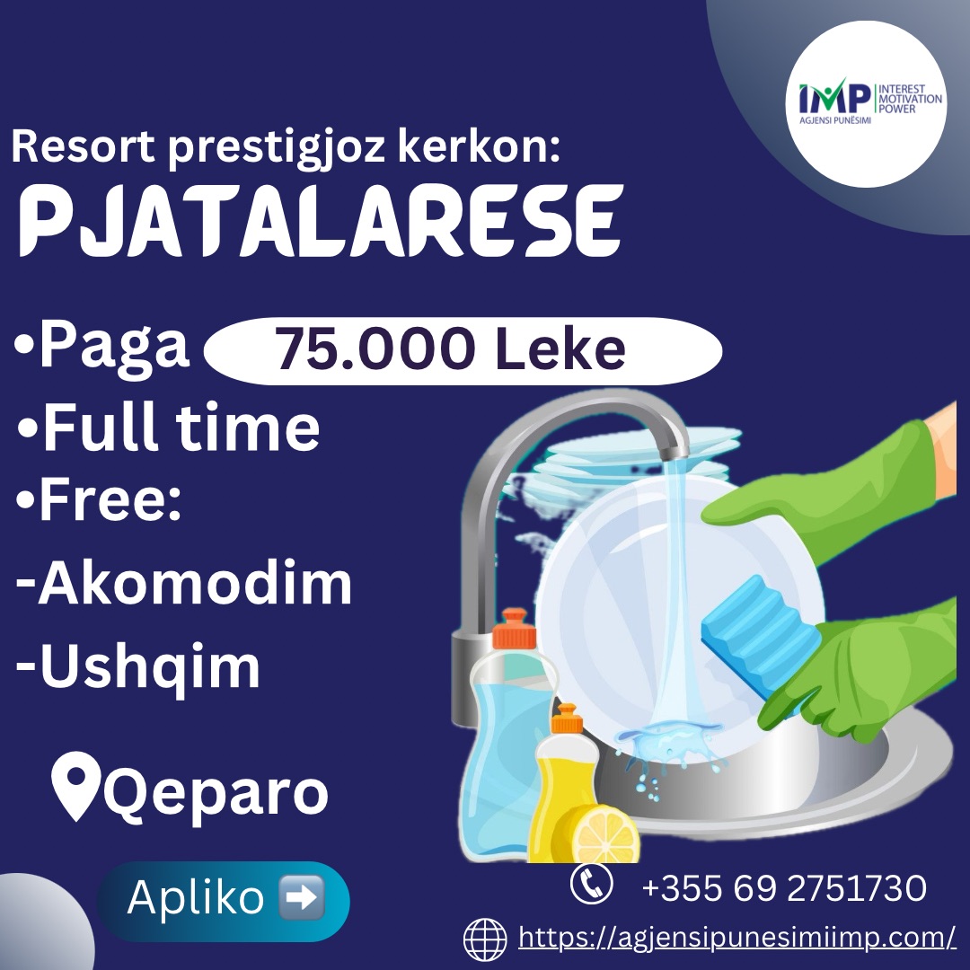 Lavapjatese Paga: 75.000Leke📍Qeparo